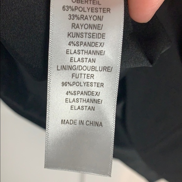 - NWT Adrianna Papell Black Removable Beaded Collar Sleeveless Mini Shift Dress - Picture 7 of 8